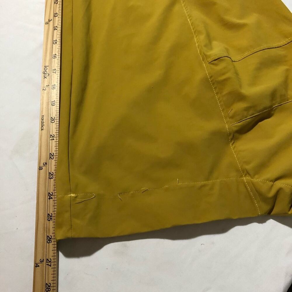 Alembika Tibeka lantern pants mustard yellow barrel elastic waist womens 8-10 - Picture 9 of 14